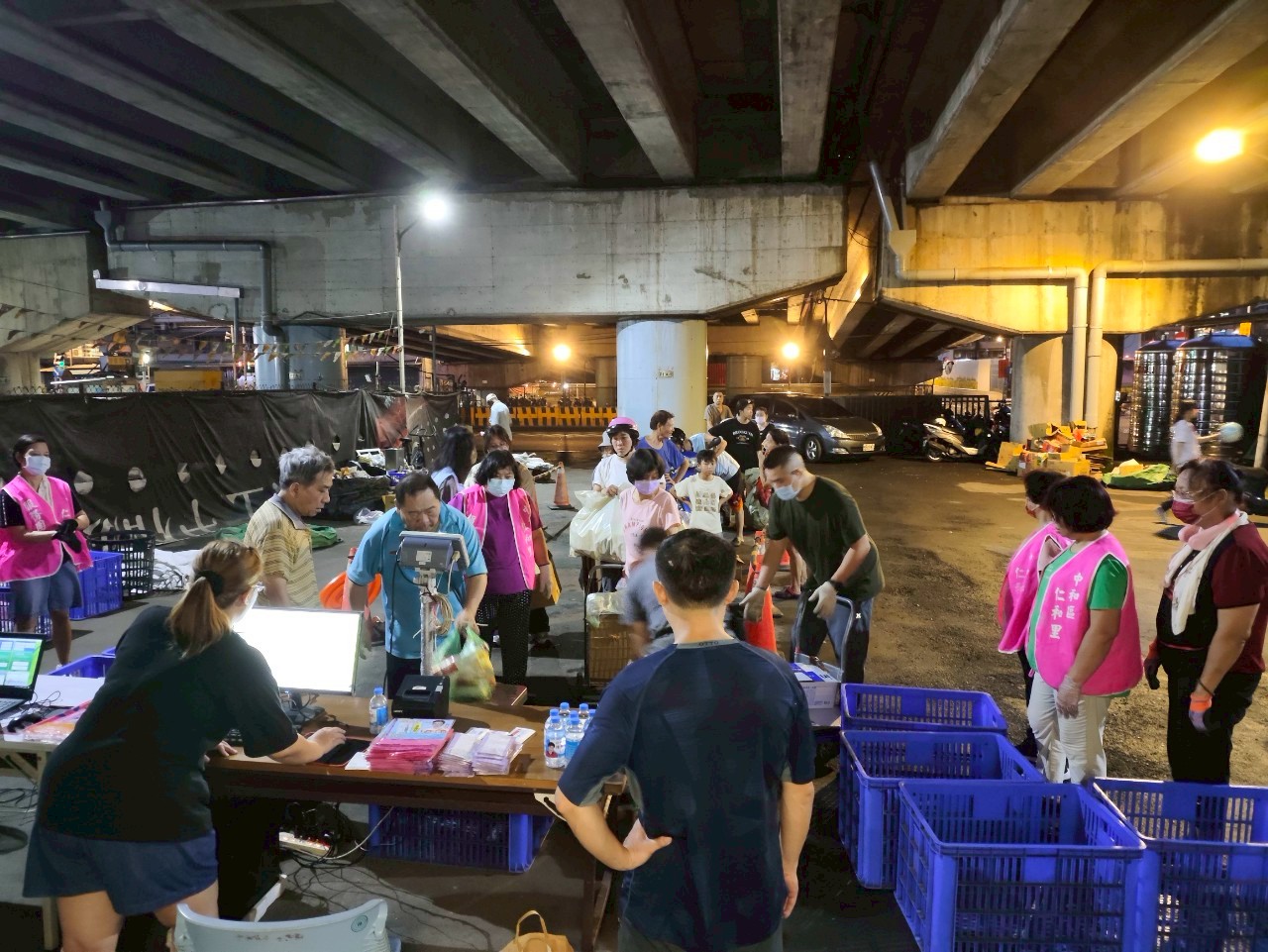 114年7月中和區仁和里黃金資收站資收小故事照片